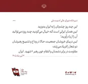 شورای عالی امنیت ملی: شعار مردم، انتقام است!