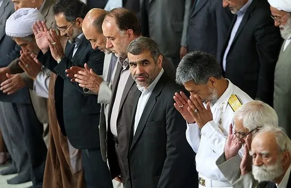 در حاشیه اقامه نماز جمعه تهران در دومین جمعه مهرماه./FNA
