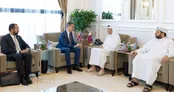دیدار و رایزنی وزیران خارجه قطر و انگلیس