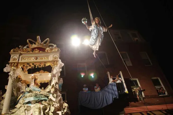 بخشی از فستیوال پرواز فرشته در بوستون
Tamir Kalifa for The Boston Globe
