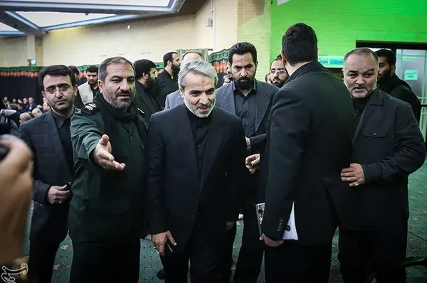 محمدباقر نوبخت سخنگوی دولت در مراسم دومین سالگرد شهادت سرلشکر شهید حسن طهرانی مقدم