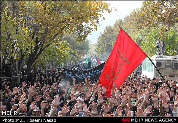 عزاداری عاشورای حسینی در سنندج