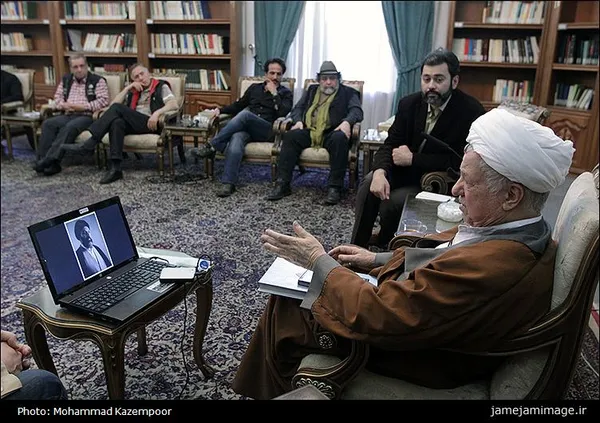 دیدار عوامل مجموعه تلویزیونی معمای شاه با هاشمی رفسنجانی
دوشنبه 26 فروردین 1391

