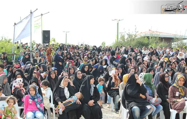 حاضرین در مراسم