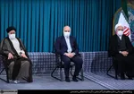 دیدار رهبری با اعضای کنفرانس وحدت