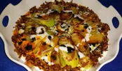 طرز تهیه قیلمان کدو سبز با سس ماست