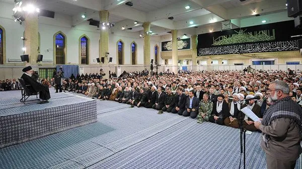 دیدار اعضای مجمع عالی بسیج مستضعفین با مقام معظم رهبری در روز پنجشنبه./Leader O.W

