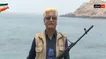 خبرنگار صداوسیما با تک تیرانداز در صف دفاع