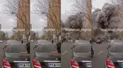 تصاویر تازه از لحظه بمباران مردم تهران در جنگ رمضان