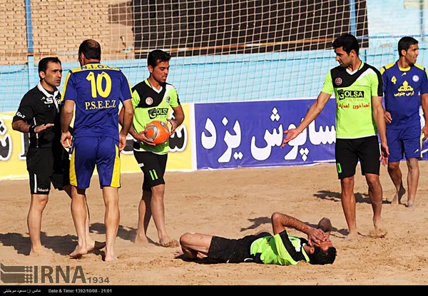 فینال لیگ برتر فوتبال ساحلی کشور
