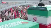 عکس: قابی از پیکر آقای شهید در میان عاشقان