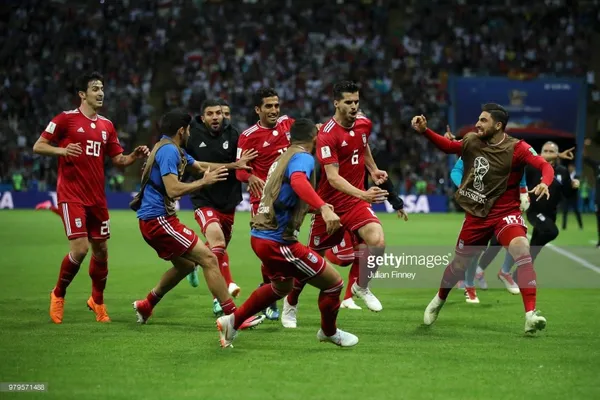 شادی نافرجام عزت اللهی بعد از گل مردود ایران