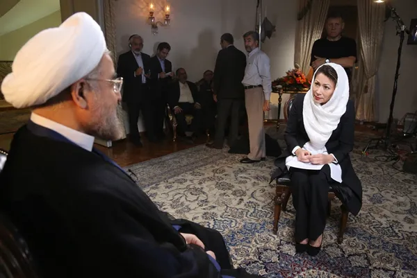 گفتگوی رئیس جمهور با ان بی سی