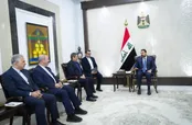 دیدار همتی با نخست وزیر عراق