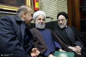 حسن روحانی و ظریف بعد از شایعه بازداشت + عکس