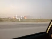 آتش‌سوزی در تأسیسات نفتی عربستان پس از حمله