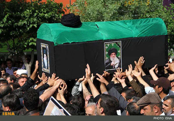 تشییع پیکر مطهر آیت الله زنجانی &ndash; مشهد