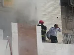 آتش‌سوزی در بازار اهواز