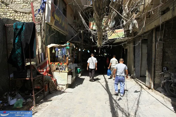 نمایی از بازار کربلا