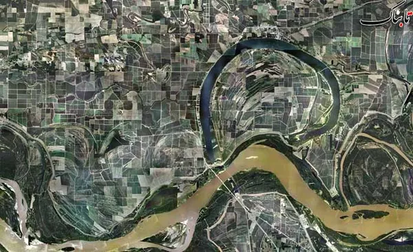 در امتداد رودخانه می سی سی پی در آرکانزاس آمریکا