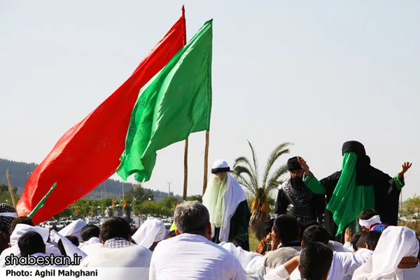 بازسازی واقعه غدیر در گلستان