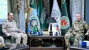 دیدار فرمانده نیروی هوایی عربستان و معاون سنتکام