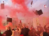 ویدیوی جنجالی جشن فارغ التحصیلی
