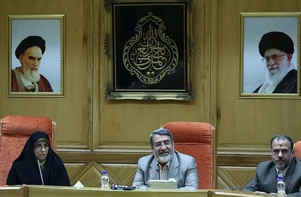 جلسه مشترک معاون حقوقی رئیس جمهور و وزیر کشور./FNA
