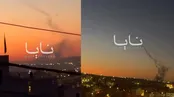 لحظات دریبل پدافند هوایی آمریکا و اصابت موشک‌های ایران