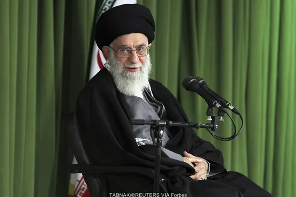 آیت الله سید علی خامنه&zwnj;ای رهبر جمهوری اسلامی ایران