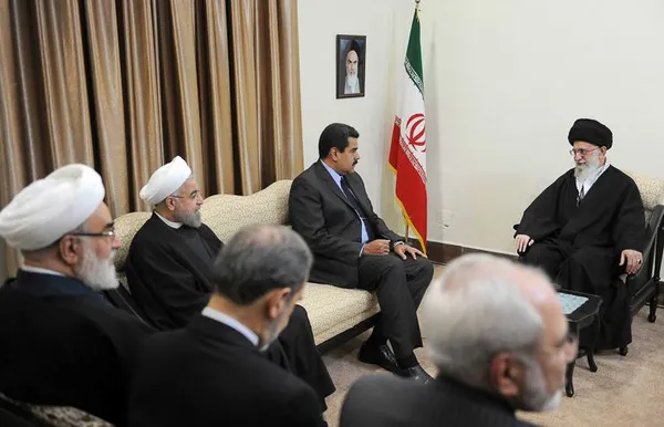 دیدار رییس جمهور ونزوئلا با مقام معظم رهبری./Leader O.W
