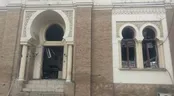 آسیب به ساختمان پژوهشکده هنر در حمله جنگنده‌های دشمن