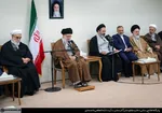 دیدار رهبری با کارگزاران حج
