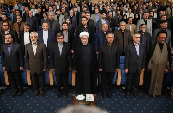 دیدار رییس جمهور با اصحاب رسانه/ISNA
