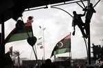 لیبیایی ها هم یک سالگی انقلاب خود را جشن گرفتند