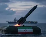 Iran tests new anti-ship missile above US Navy vessel