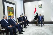 عکس: دیدار رئیس بانک مرکزی ایران با نخست وزیر عراق