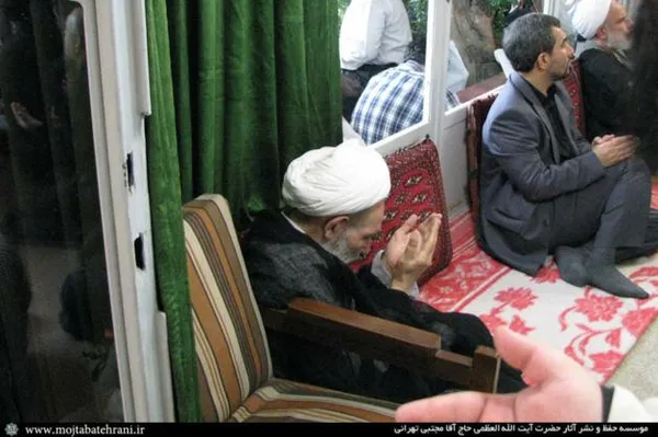 حضور در مراسم شهادت امام جعفر صادق(ع) &ndash; 1390