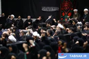 عکس: دومین شب مراسم عزاداری ماه محرم در جوار محل عروج قائد شهید