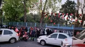 مردم تهران در انتظار مراسم وداع!