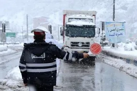 محور بجنورد به اسفراین مسدود شد!