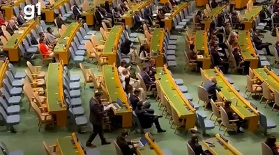 لحظات حضور و غیاب کشورها توسط اسرائیل در سازمان ملل!