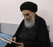 تصویر جدید آیت‌الله سیستانی در ۹۶ سالگی