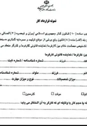 برای تنظیم «قرارداد‌های کار» باید به چه نکات مهمی توجه کرد؟+نمونه قرارداد قانونی