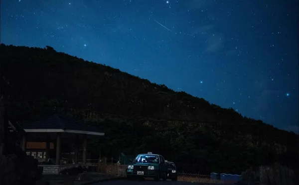 بارش شهابی در هنگ کنگ