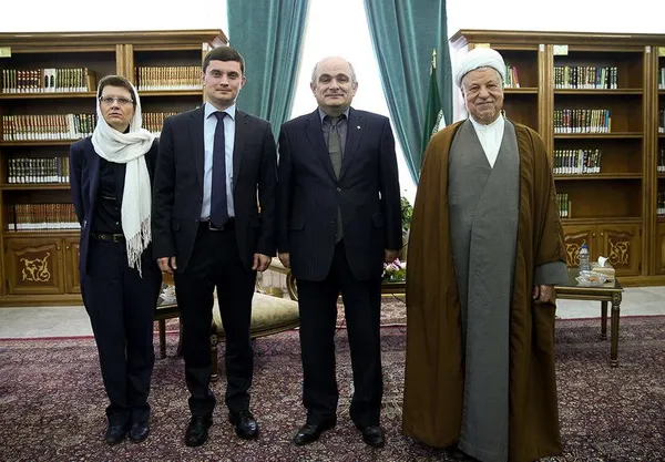 دیدار سفیر روسیه با آیت&zwnj;الله هاشمی رفسنجانی./ISNA
