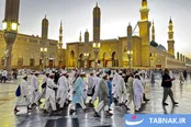 عکس: ادامه ورود زائران حج به مدینه