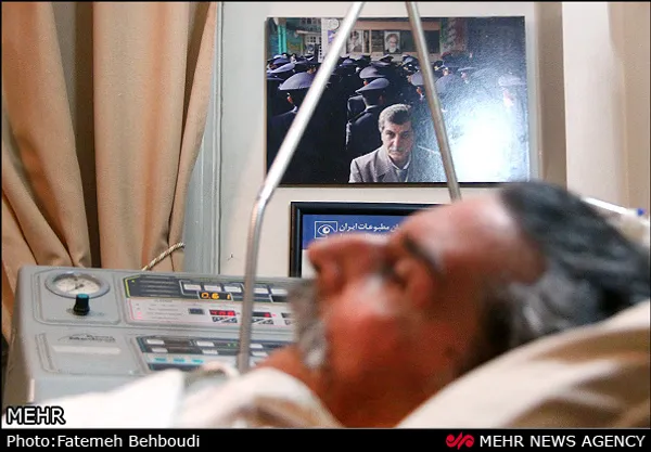 حال حسین پرتوی، عکاس سالها انقلاب و جنگ چندان خوب نیست و که مدتی است در خانه تحت مراقبت ویژه قرار گرفته است، یکشنبه ۶ اسفند ۹۱