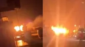 لحظات انهدام مقر گروه‌های کرد در کردستان عراق