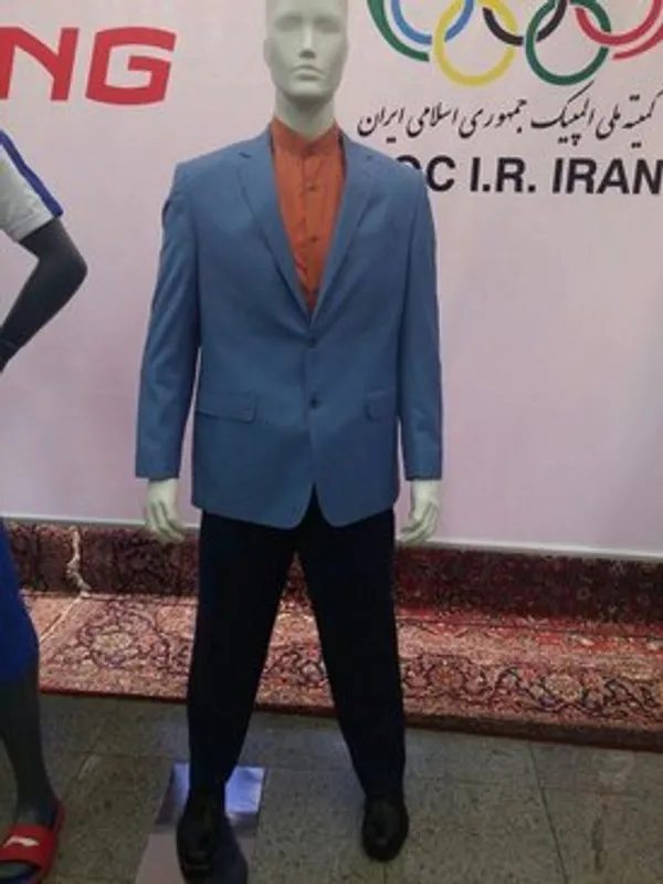 لباس رژه کاروان ایران در المپیک
